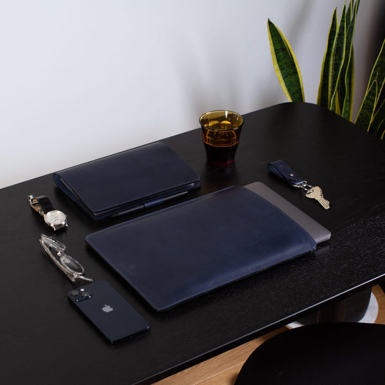 Creating a Stylish and Functional Workspace with Leather Desk Accessories - Aubyn + Rose
